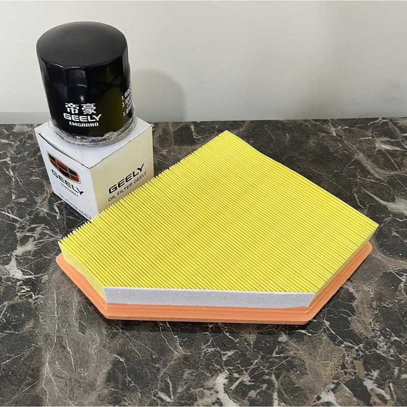 فیلتر روغن جیلی مدل 847 مناسب برای جیلی GC6 به همراه فیلتر هوا و کابین
