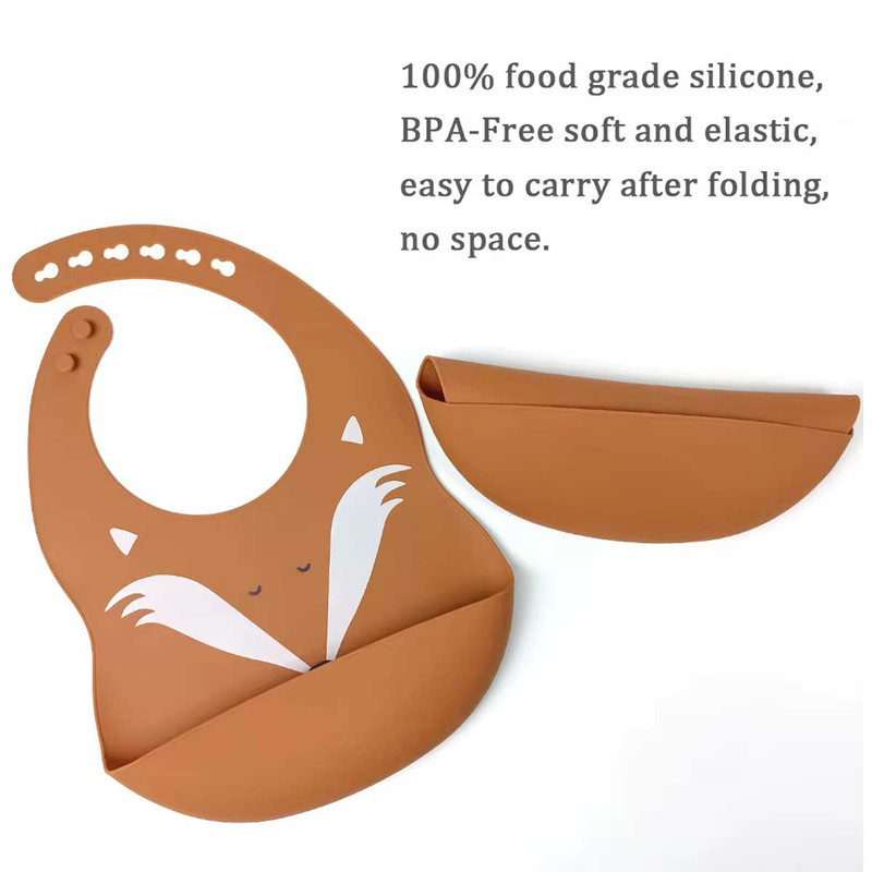 پیش بند نوزادی مدل SILICONE BIB