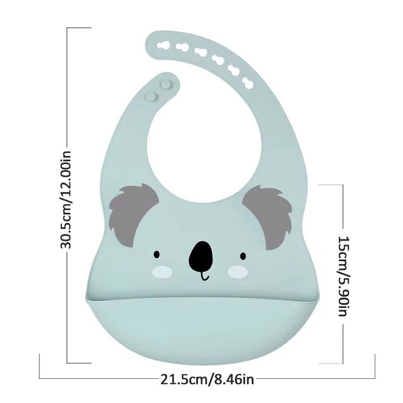 پیش بند نوزادی مدل SILICONE BIB