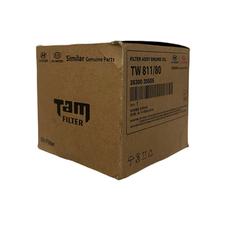 فیلتر روغن خودرو تام مدل TW 811/80 مناسب برای هیوندای توسان