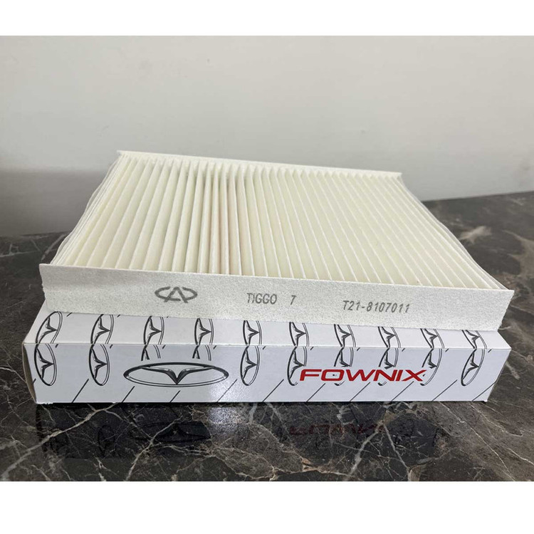 فیلتر کابین خودرو مدل T21 مناسب برای تیگو 5و7و8/فونیکسFX/ایکس 55 بسته دو عددی