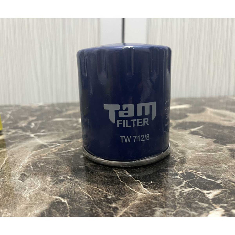 فیلتر روغن خودرو تام مدل TW 712/8 مناسب برای سمند / پژو پارس بسته دو عددی