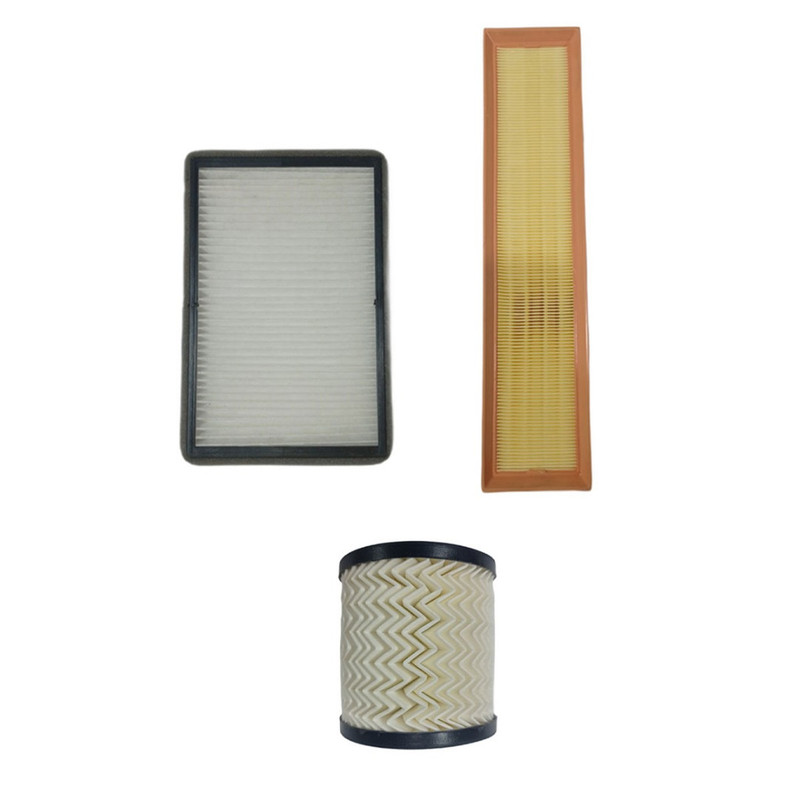 فیلتر روغن تام مدل THU711/51X مناسب برای پژو 206 موتور TU5 به همراه فیلتر هوا و فیلتر کابین