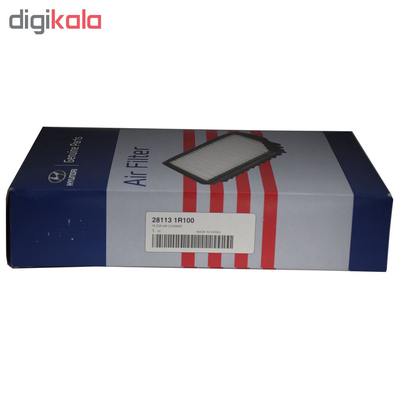 فیلتر هوا خودرو هیوندای جنیون پارتز مدل 281131R100 مناسب برای هیوندای ولستر