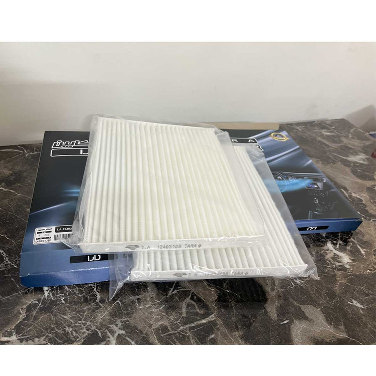 فیلتر کابین مدل توری مناسب برای تارا بسته چهار عددی
