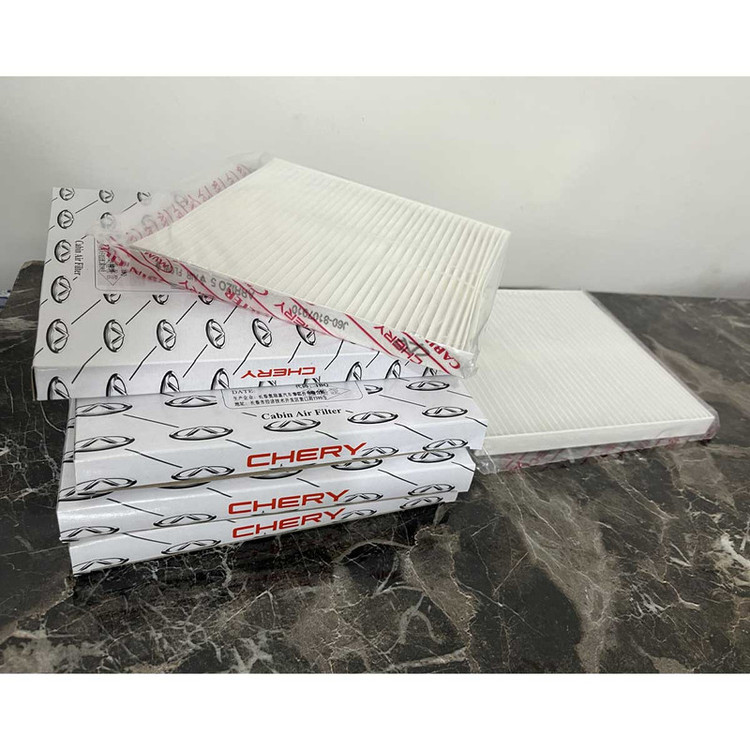 فیلتر کابین خودرو مدل J60 مناسب برای چری اریزو 5-6/ X33S بسته چهار عددی