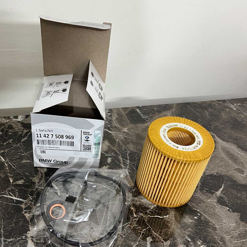فیلتر روغن بی ام دبلیو مدل 969 مناسب برای 120i/320i/X1 به همراه فیلتر هوا