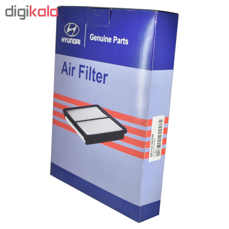 فیلتر روغن خودرو هیوندای جنیون پارتز مدل 263203CAA0 مناسب برای آزرا به همراه فیلتر کابین و فیلتر هوا