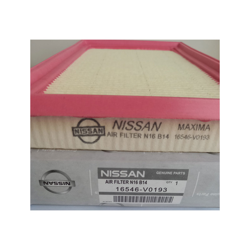 فیلتر روغن نیسان جنیون پارتس مدل 15208-65F01 مناسب براي نيسان ماکسیما به همراه فیلتر هوا