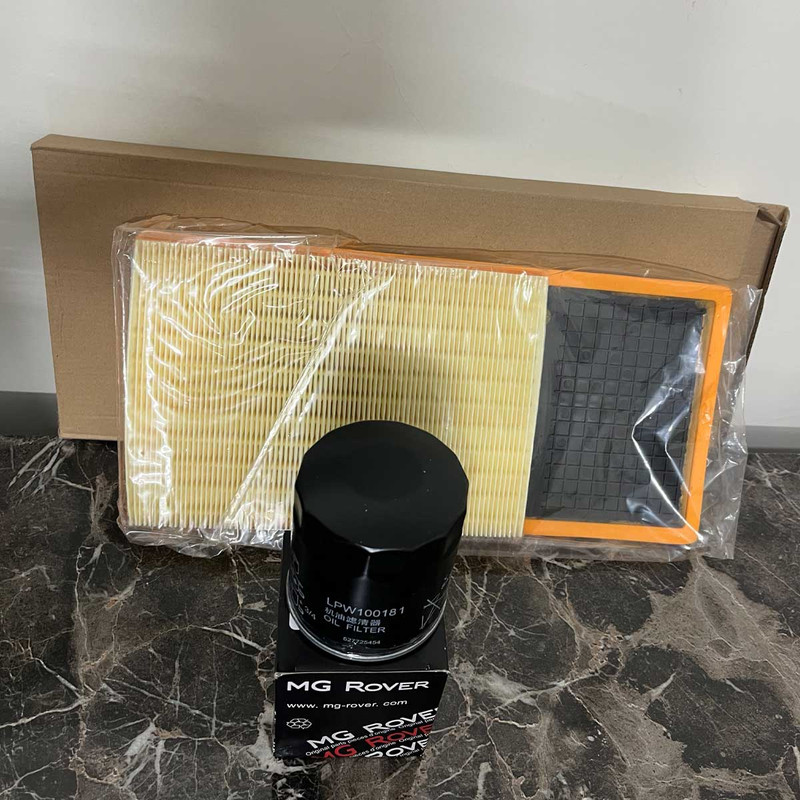فیلتر روغن ام جی مدل LPW100181 مناسب برای MG 3 بهمراه فیلتر هوا