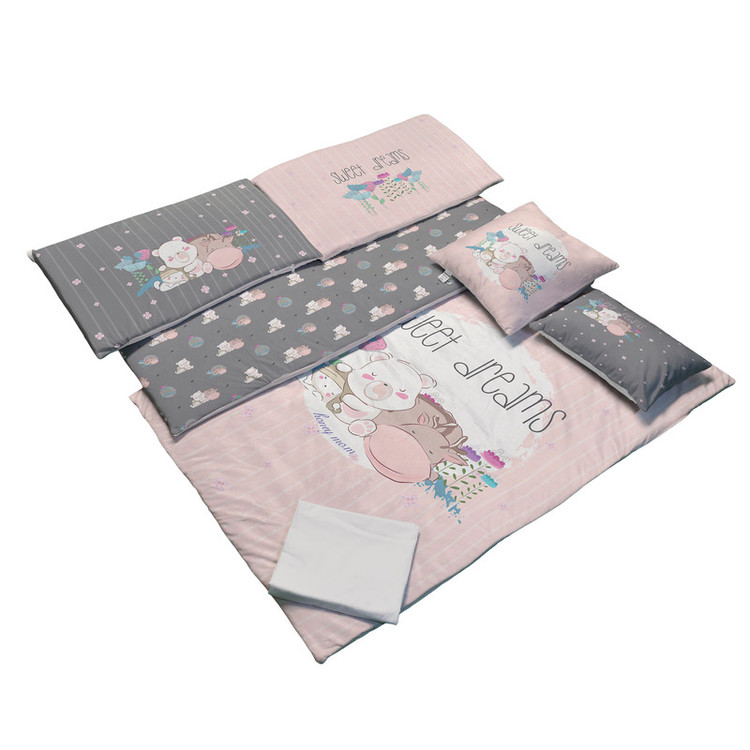 سرویس خواب 7 تکه کودک مدل رویای شیرین HN11