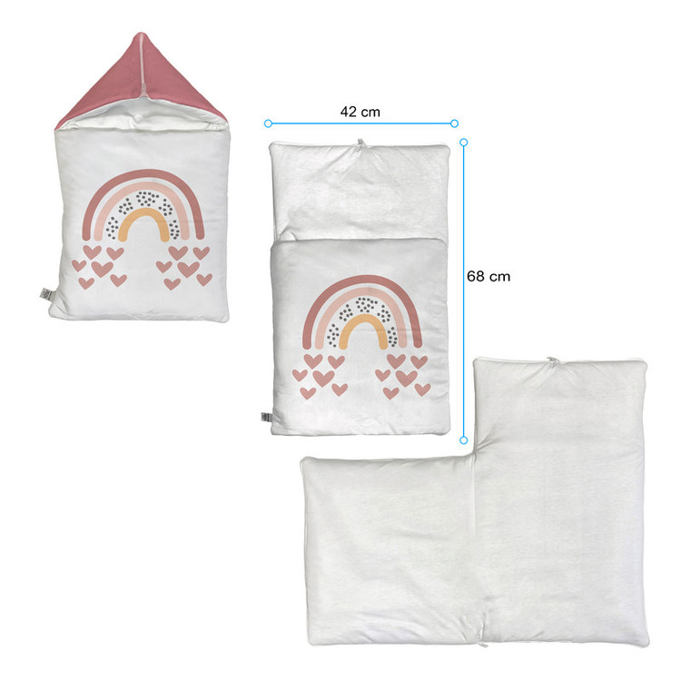 سرویس خواب 4 تکه مامزکیوتی مدل رنگین کمان SD-85