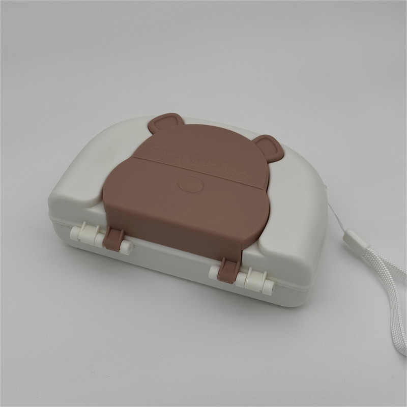 برس شیشه شوی مدل cute bear مجموعه 5 عددی