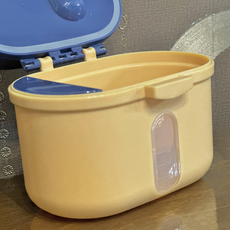 ظرف نگهدارنده شیر خشک کودک مدل تاج کد 240