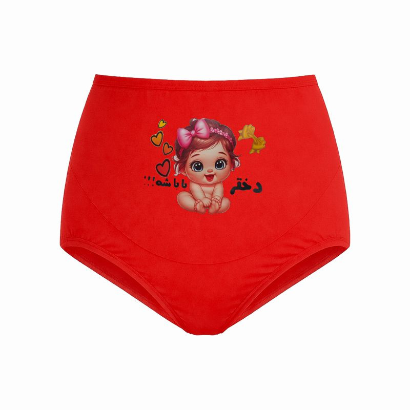 شورت بارداری مدل دیجیتال کد ZP169