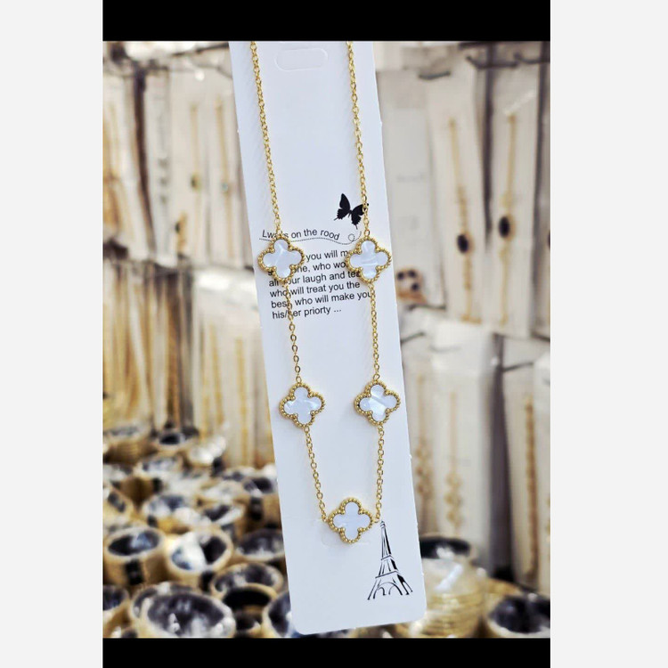 گردنبند ونکلیف سفید