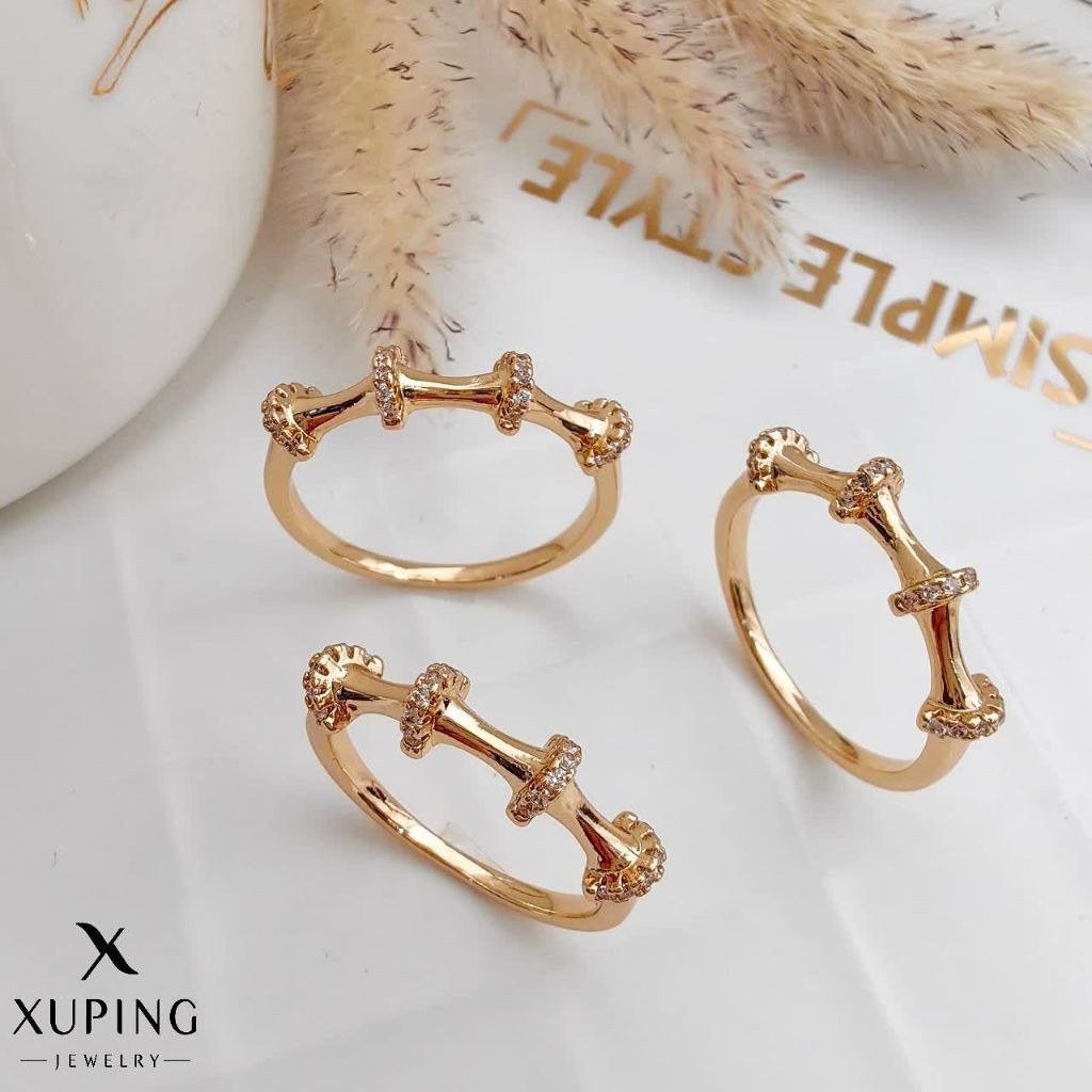 انگشتر زنانه ژوپینگ رنگ ثابت نگین دار 2549
