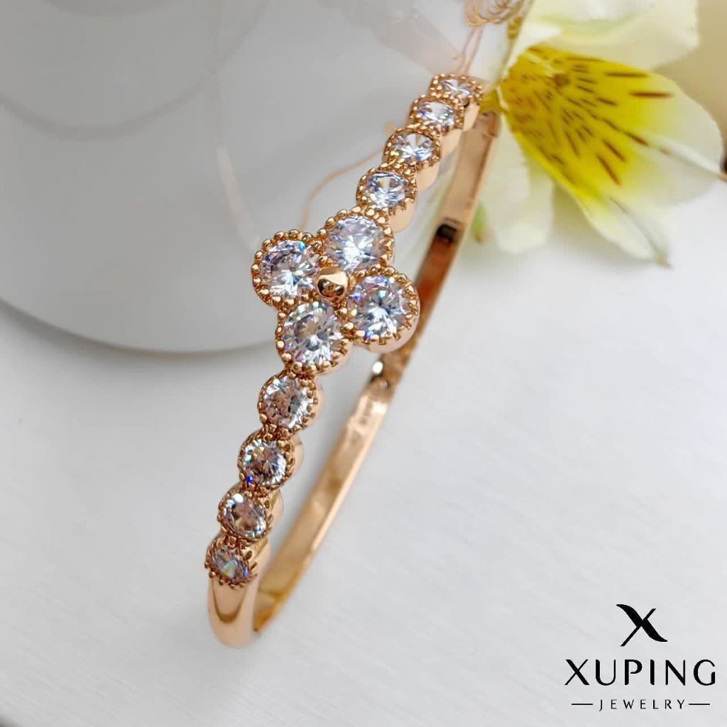 تکدست ژوپینگ نگین دار با آبکاری طلا کد2463