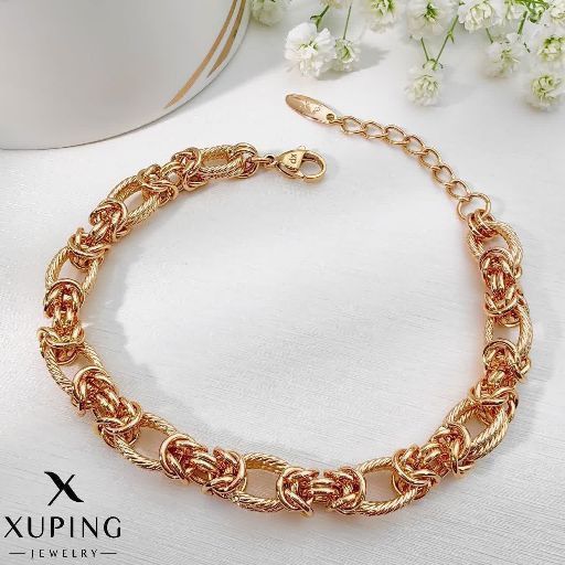 دستبند زنانه طرح طلا ژوپینگ کد 136