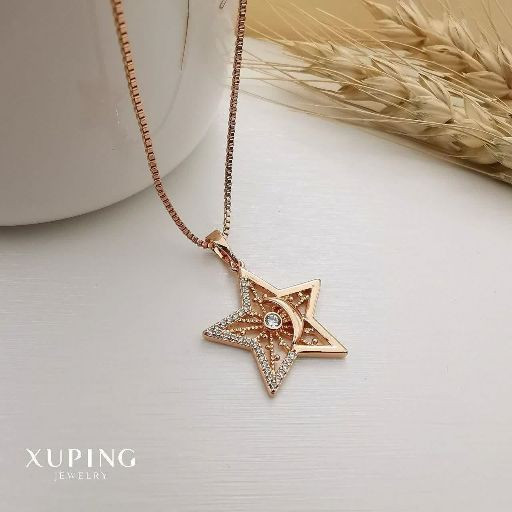 پلاک ماه و ستاره نگین دار ژوپینگ 1435