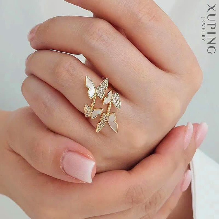 انگشتر پروانه ای فری سایز ژوپینگ 1750