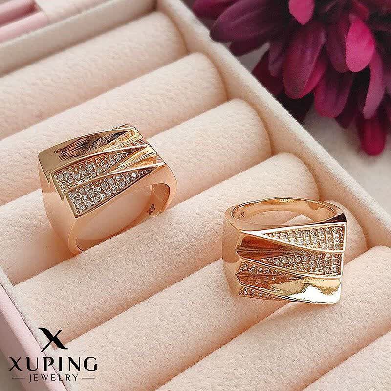 انگشتر کپ طلا رنگ ثابت ژوپینگ 1759