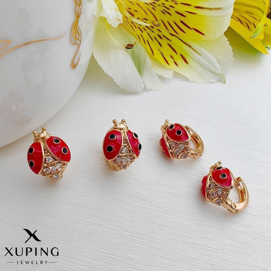 گوشواره دخترانه بچه گانه ضدحساسیت ژوپینگ 2380