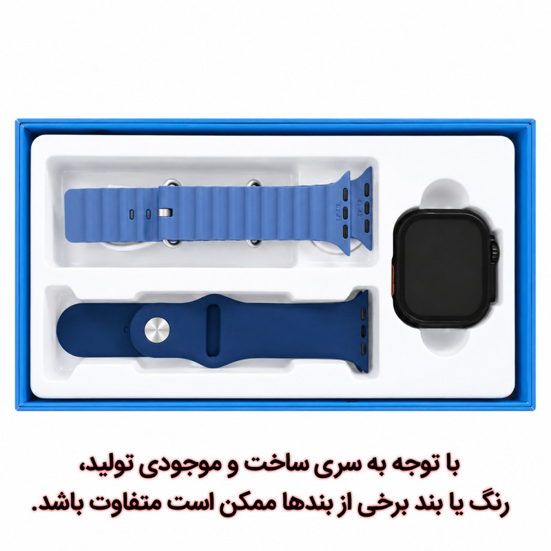 ساعت هوشمند 49 میلی متری زد تی مدل max20 با بند سیلیکونی