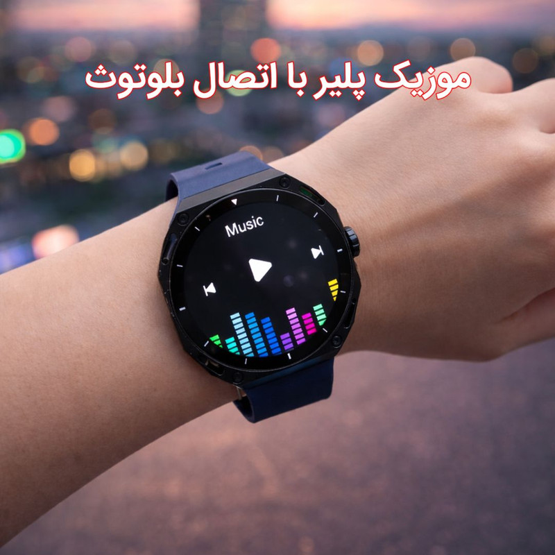 ساعت هوشمند 49 میلی متری هایپر واچ مدل 7in1 Seven Plus One با هفت بند متنوع