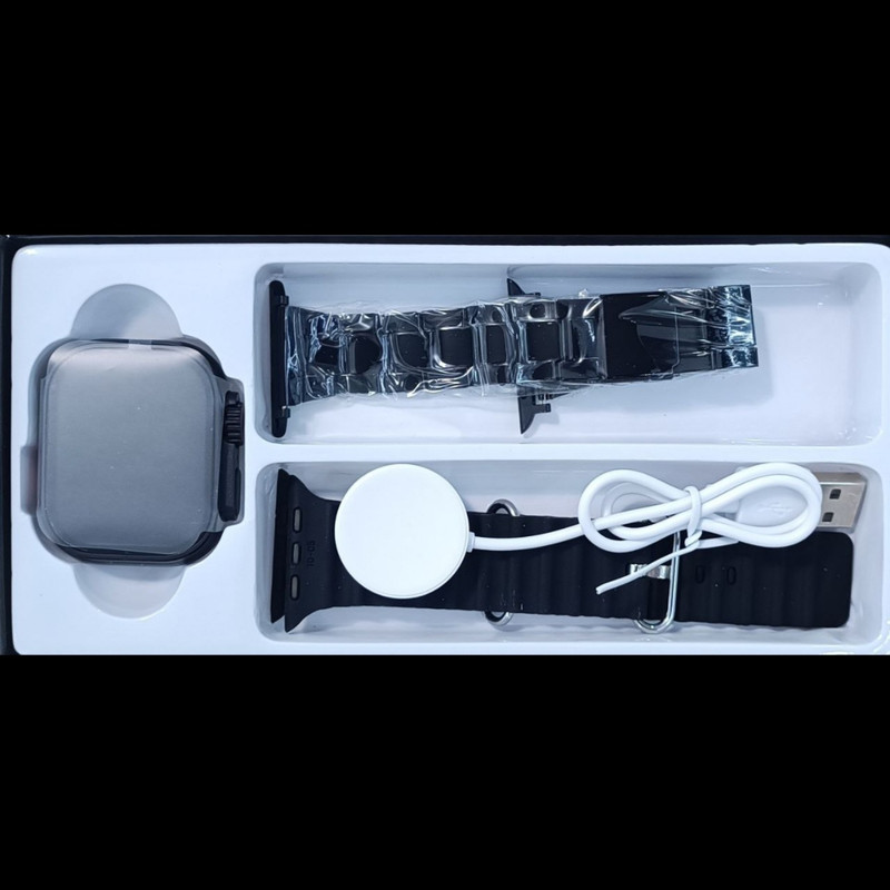 ساعت هوشمند ۴۹ میلیمتری مفیت پلاس مدل ME17 ULTRA3 با بند فلزی و سیلیکونی