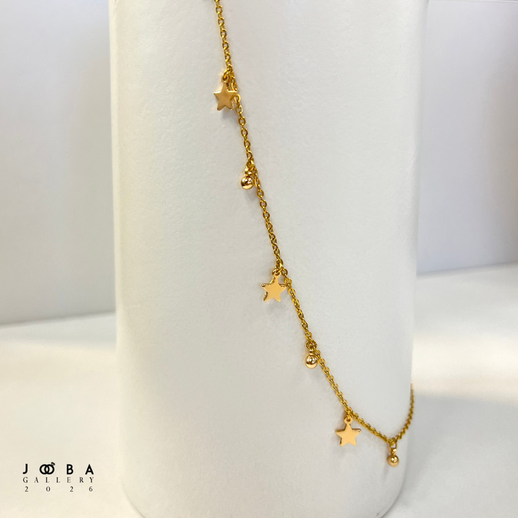 گردنبند ستاره گوی ژوپینگ کد 308110335