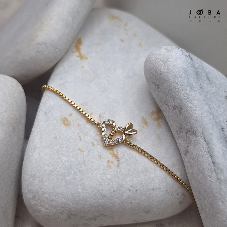 دستبند قلبی ژوپینگ کد 312090274