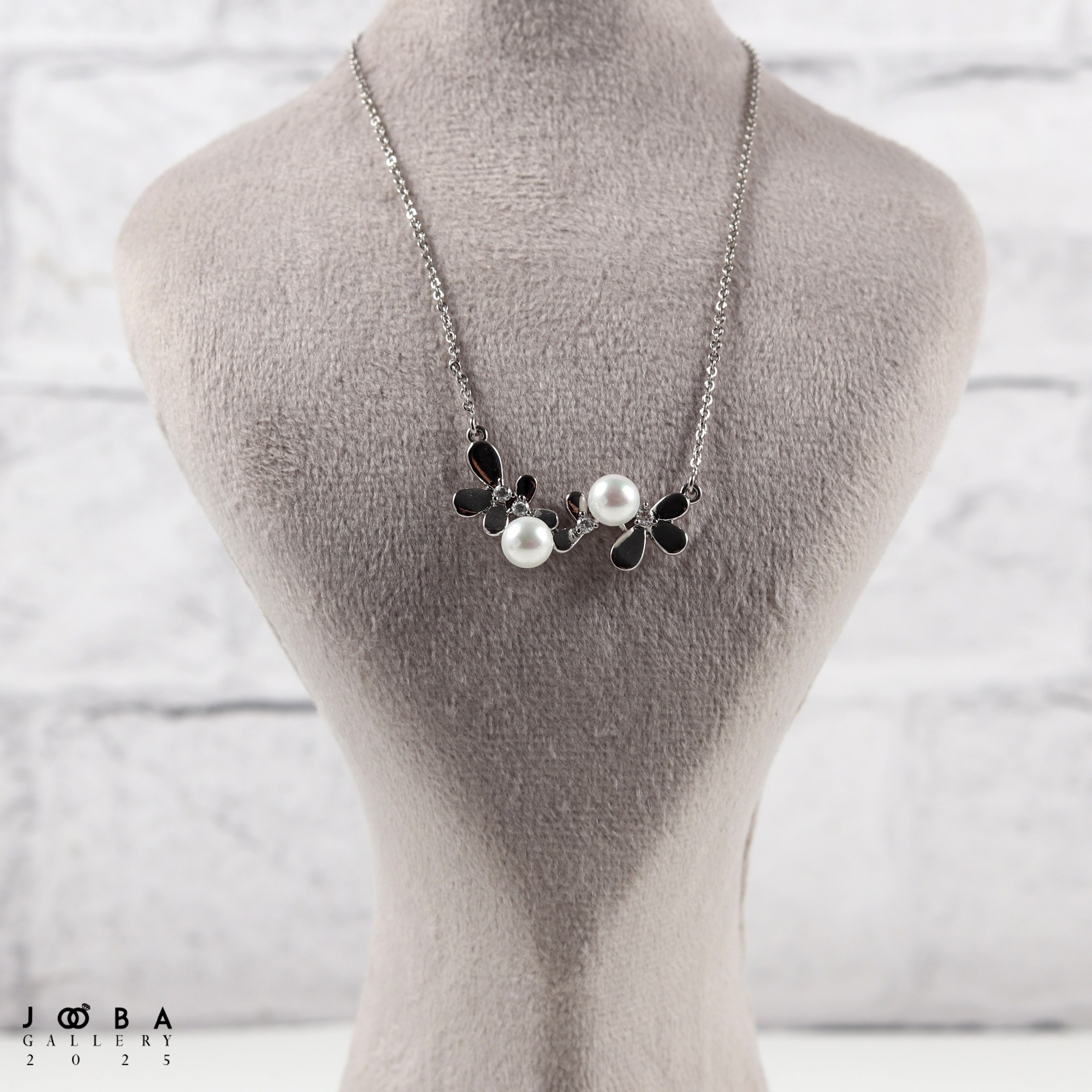 گردنبند گل مرواریدی ژوپینگ 1081432130