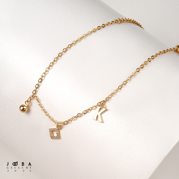 دستبند آویز دار k ژوپینگ کد 1100871234