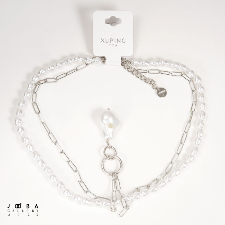 گردنبند مرواریدی باروک ژوپینگ کد 1082093262