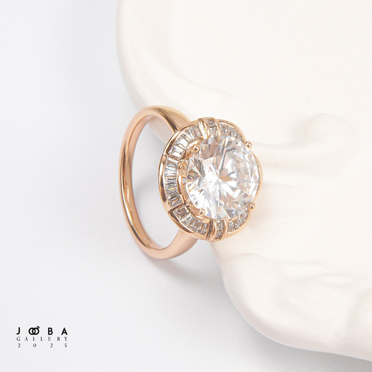 انگشتر نگین دار جواهری ژوپینگ کد 1011592365