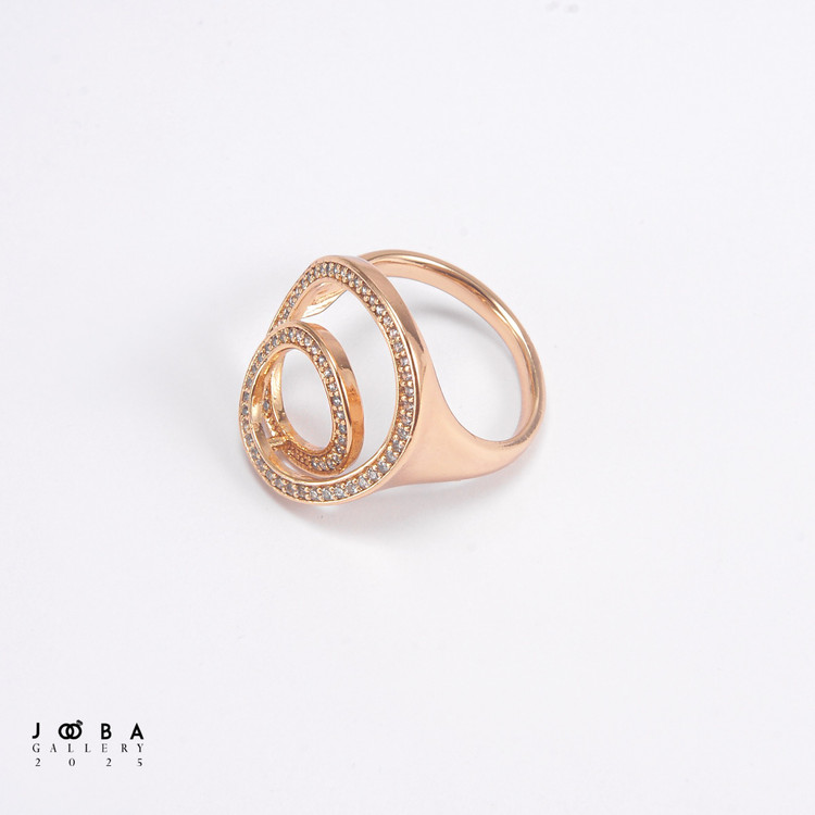 انگشتر پیچی نگیندار ژوپینگ کد 1010991474