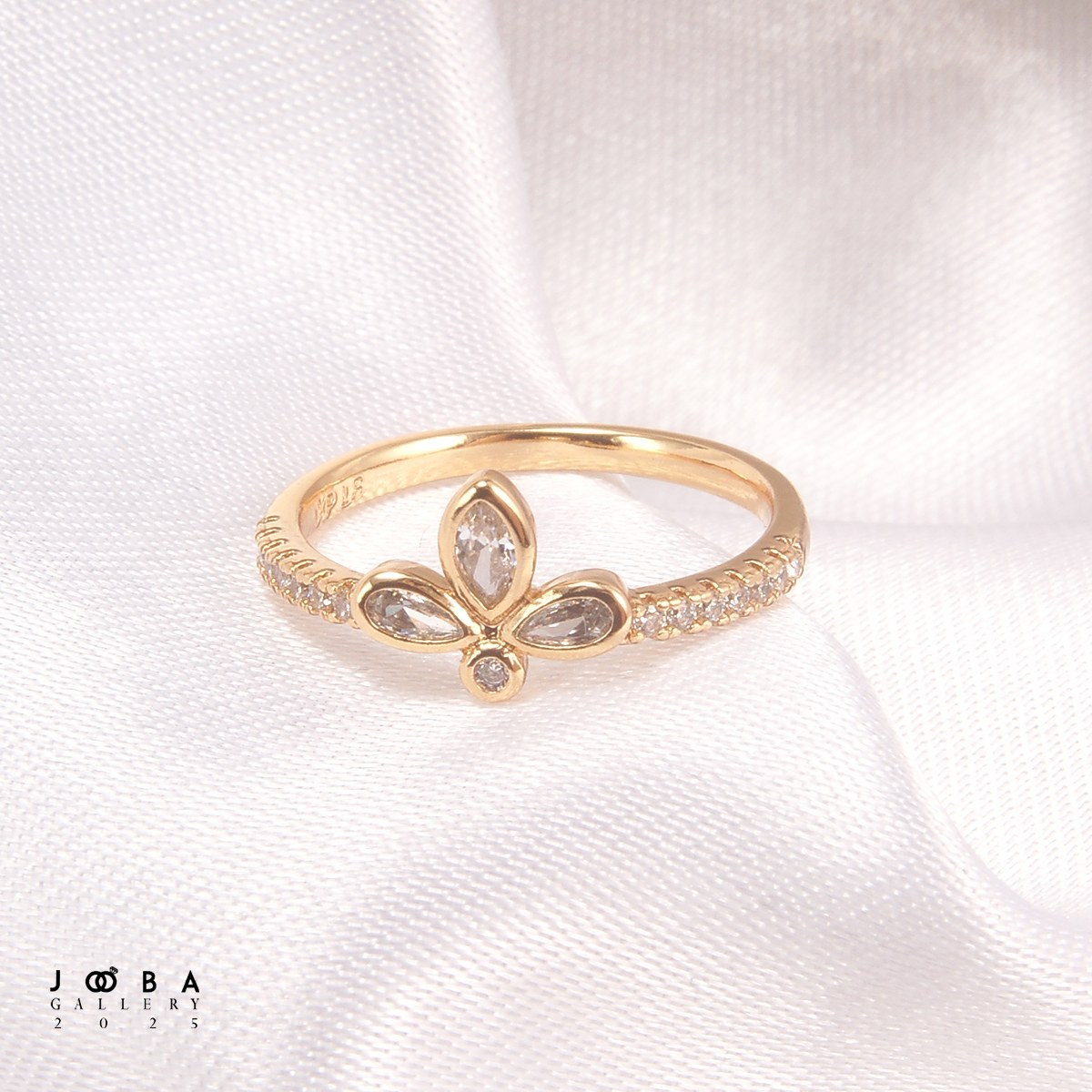 انگشتر تاج جواهری ژوپینگ کد 1010751119