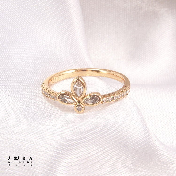 انگشتر تاج جواهری ژوپینگ کد 1010751119
