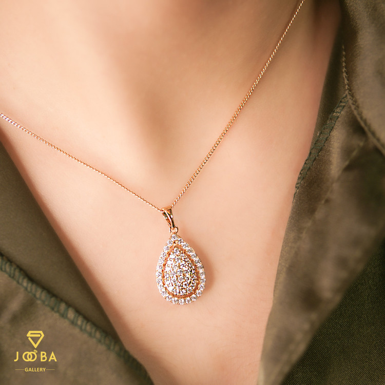 آویز اشک درشت نگینی کد 106082870