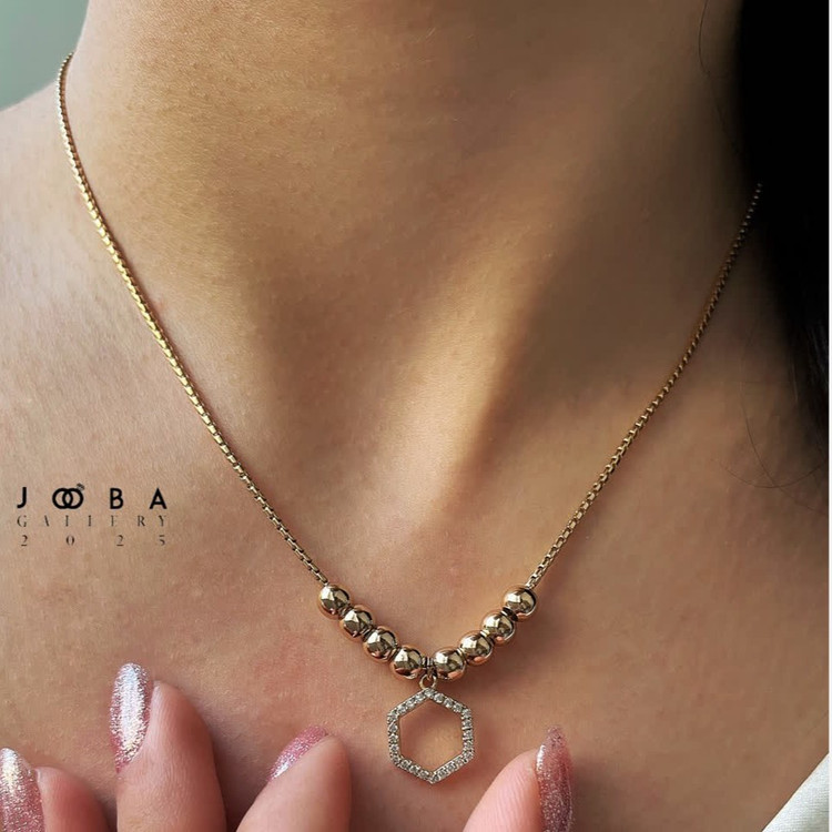 گردنبند پنج ضلعی و گوی ژوپینگ 1081882800