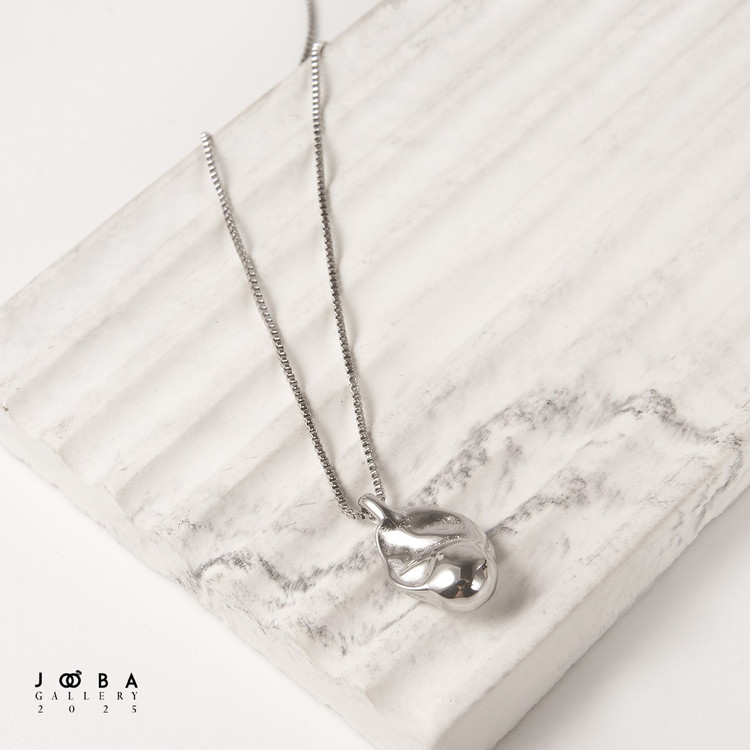 گردنبند مینیمال ژوپینگ طرح سنگ کد 1080841251