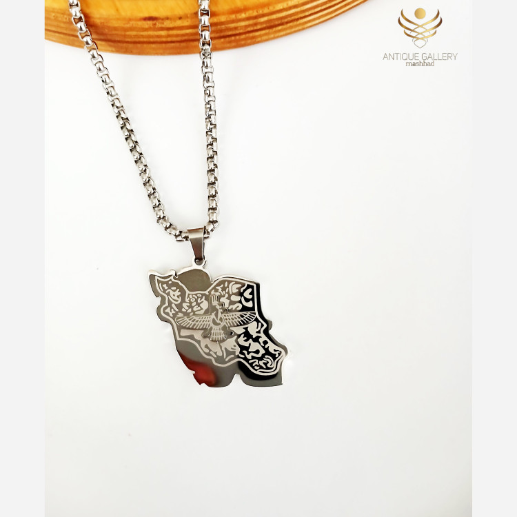 گردنبند نقشه ایران. گردنبند مردانه. گردنبند پسرانه. گردنبند اسپرت