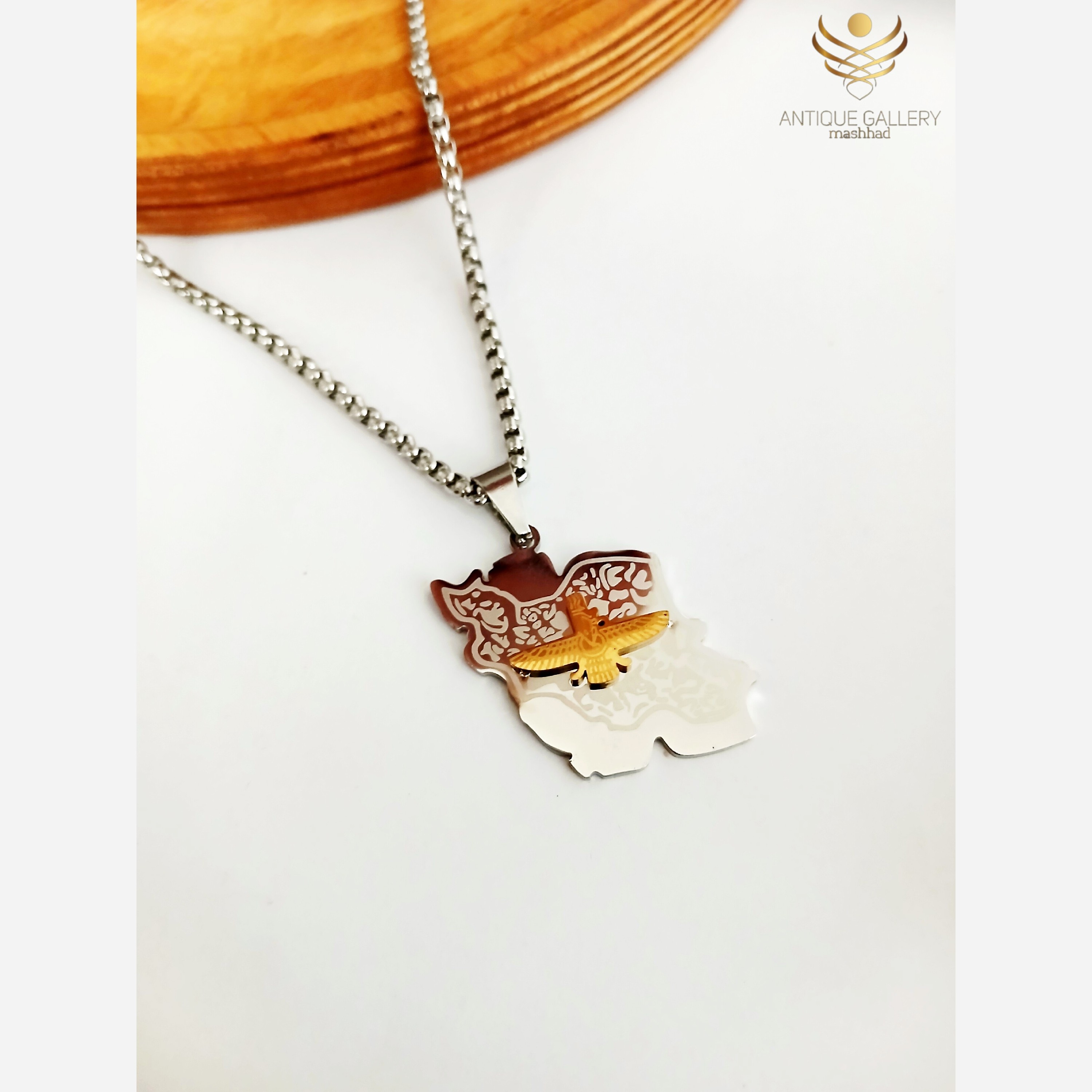 گردنبند نقشه ایران. گردنبند مردانه. گردنبند پسرانه. گردنبند اسپرت
