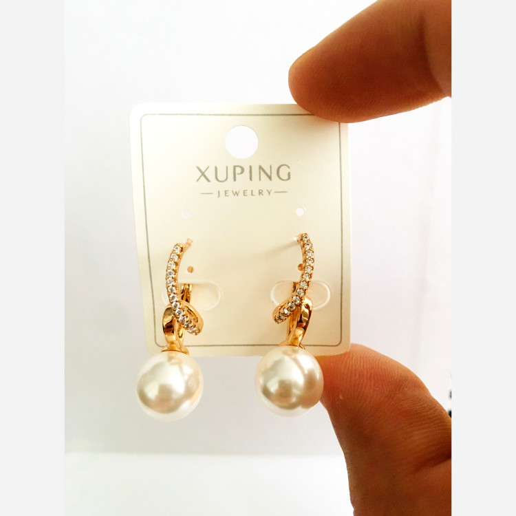 گوشواره ژوپینگ کد 50 گوشواره ضد حساسیت گوشواره مرواریدی گوشواره زنانه