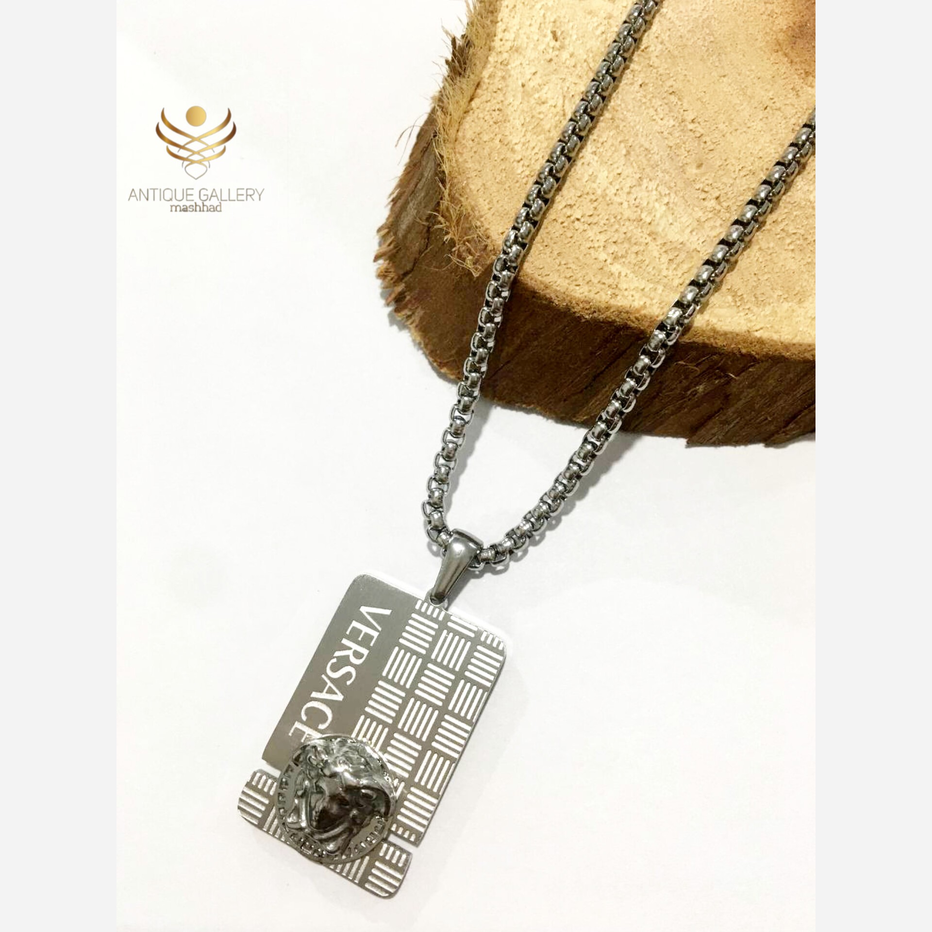 گردنبند اسپرت مردانه    گردنبند استیل مردانه