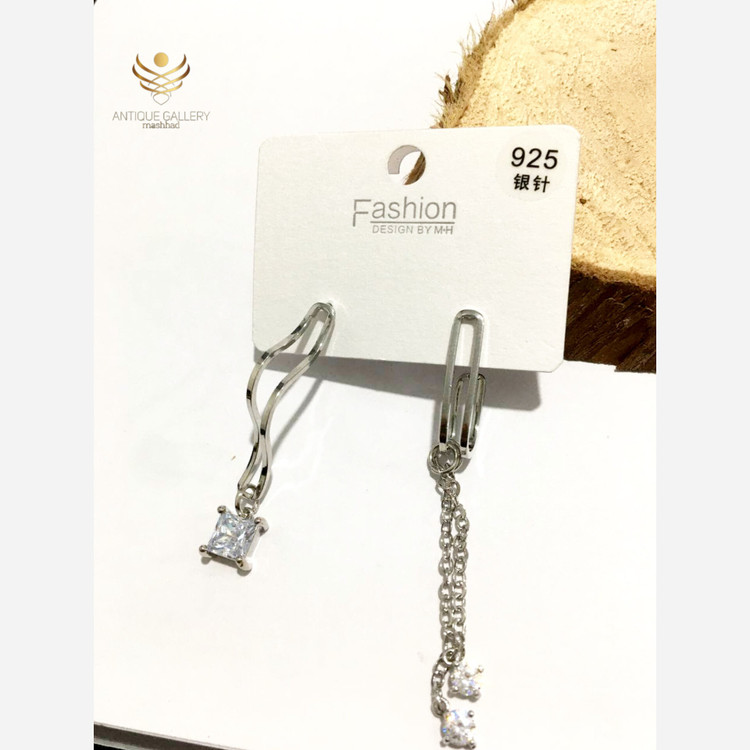 گوشواره پایه نقره 925 گوشواره نقره گوشواره زنانه