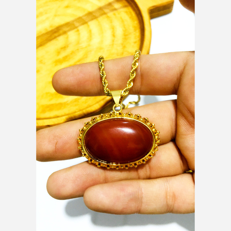 گردنبند نگین سنگ گردنبند زنانه گردنبند نگین دار