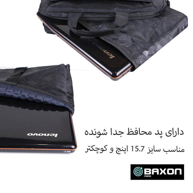 کیف لپ تاپ بگسون فورس مدل ALS-1606 مناسب برای لپ تاپ 14.1 تا 15.6 اینچی