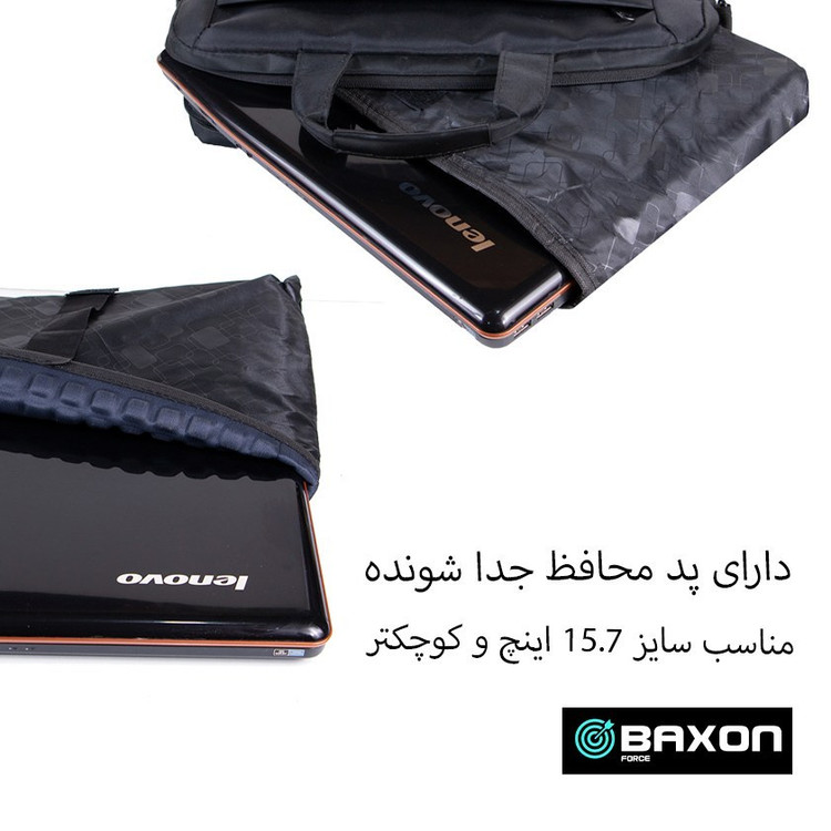 کیف لپ تاپ بگسون فورس مدل ALS-1606 مناسب برای لپ تاپ 14.1 تا 15.6 اینچی
